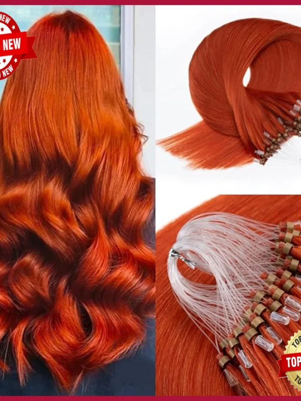 18 Inch Real Human Hair Micro Loop Extensions 50g Straight Remy
